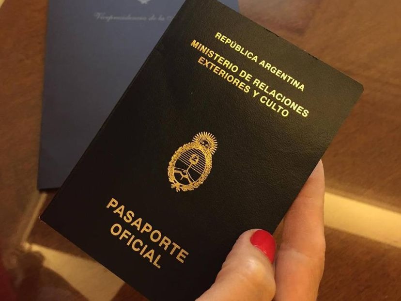 pasaporte argentino