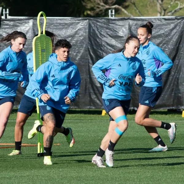 La Selección Argentina femenina realizó su primer entrenamiento en Nueva Zelanda