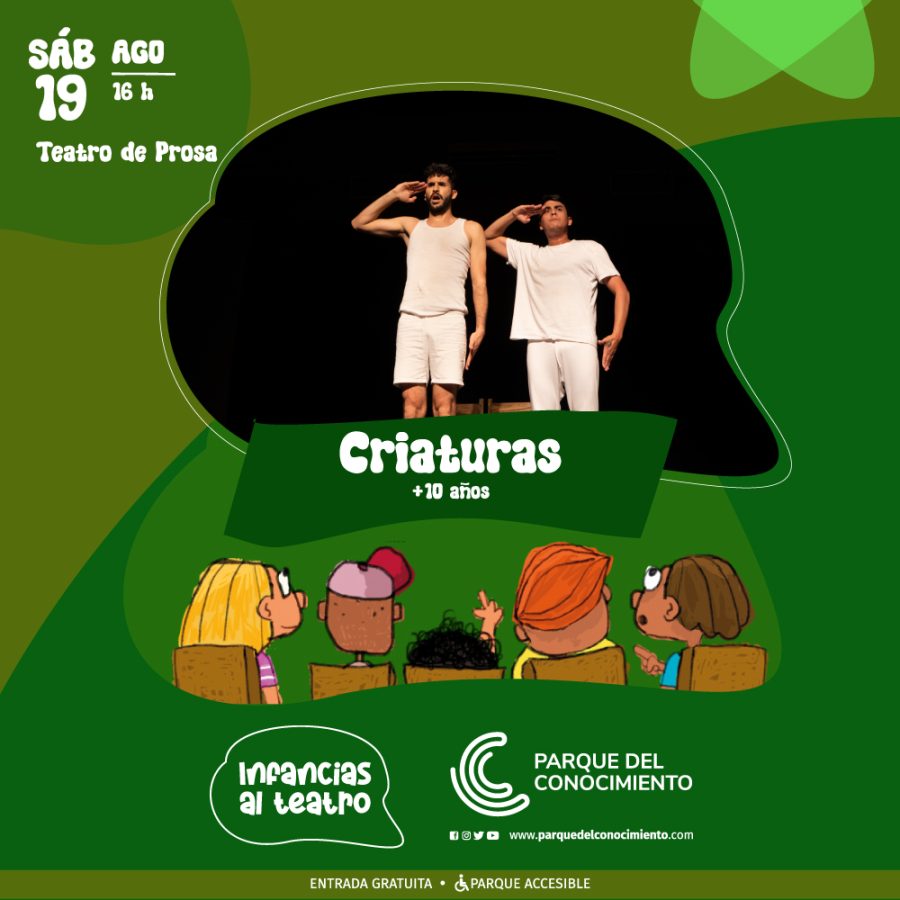 El Mes de las Infancias sigue en el Parque del Conocimiento  4 8 - 03 criaturas flyer - 7