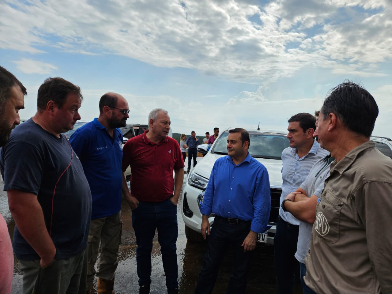 Herrera Ahuad supervisó obras en el autódromo de Eldorado junto a autoridades de la CDA