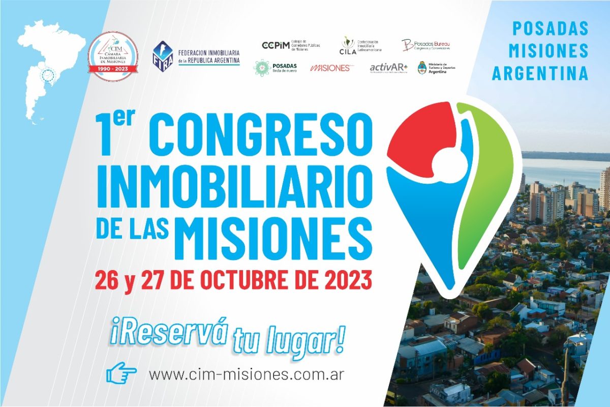 La provincia se prepara para el 1º Congreso Inmobiliario de las Misiones 2 4 - Acosta Azoya 1 - 3