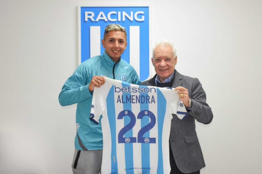Almendra es nuevo refuerzo de Racing: “Ahora estoy en casa”