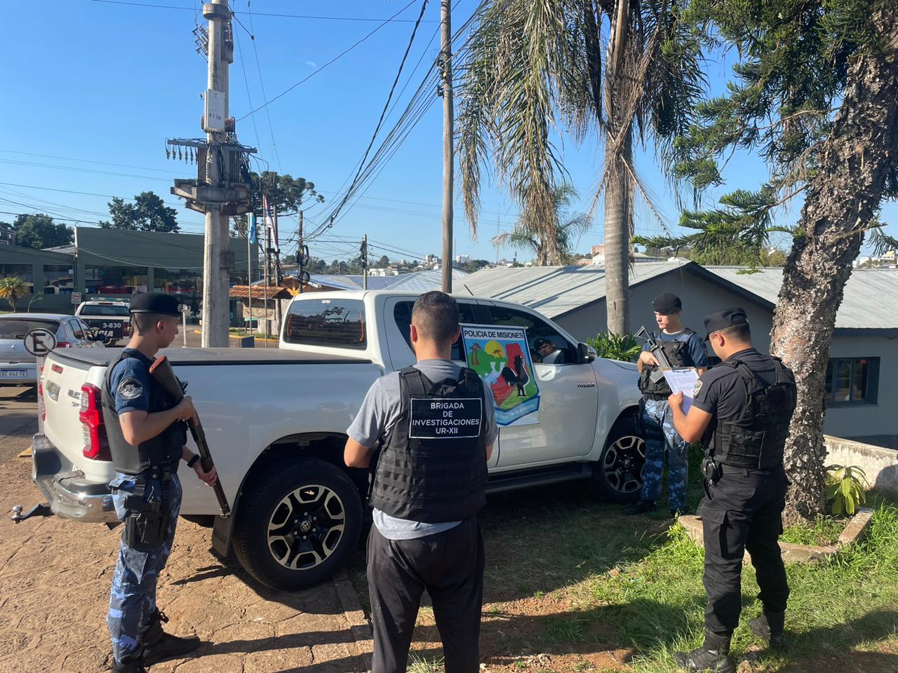 CAMIONETA RECUPERADA