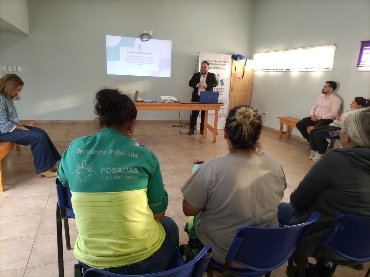 Referentes barriales se capacitaron para prevenir conflictos vecinales