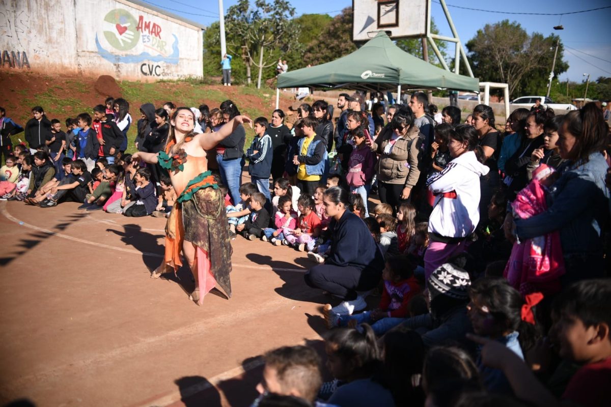 Gran cierre de "Por los Niños Todo" en la chacra 253 de Posadas