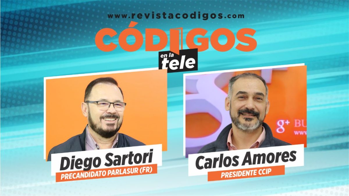 Sartori y Amores pasaron por Códigos en la Tele