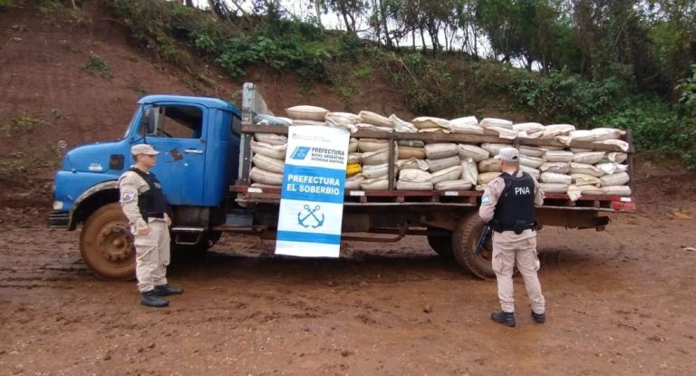 Secuestraron en El Soberbio cerca de 10 toneladas de soja que iban a ser exportadas ilegalmente