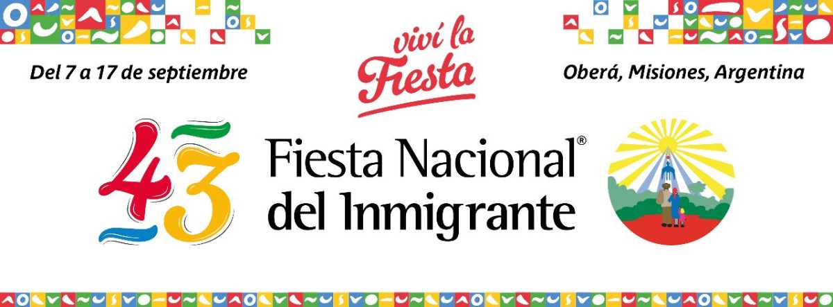 Todo listo para la Fiesta Nacional del Inmigrante