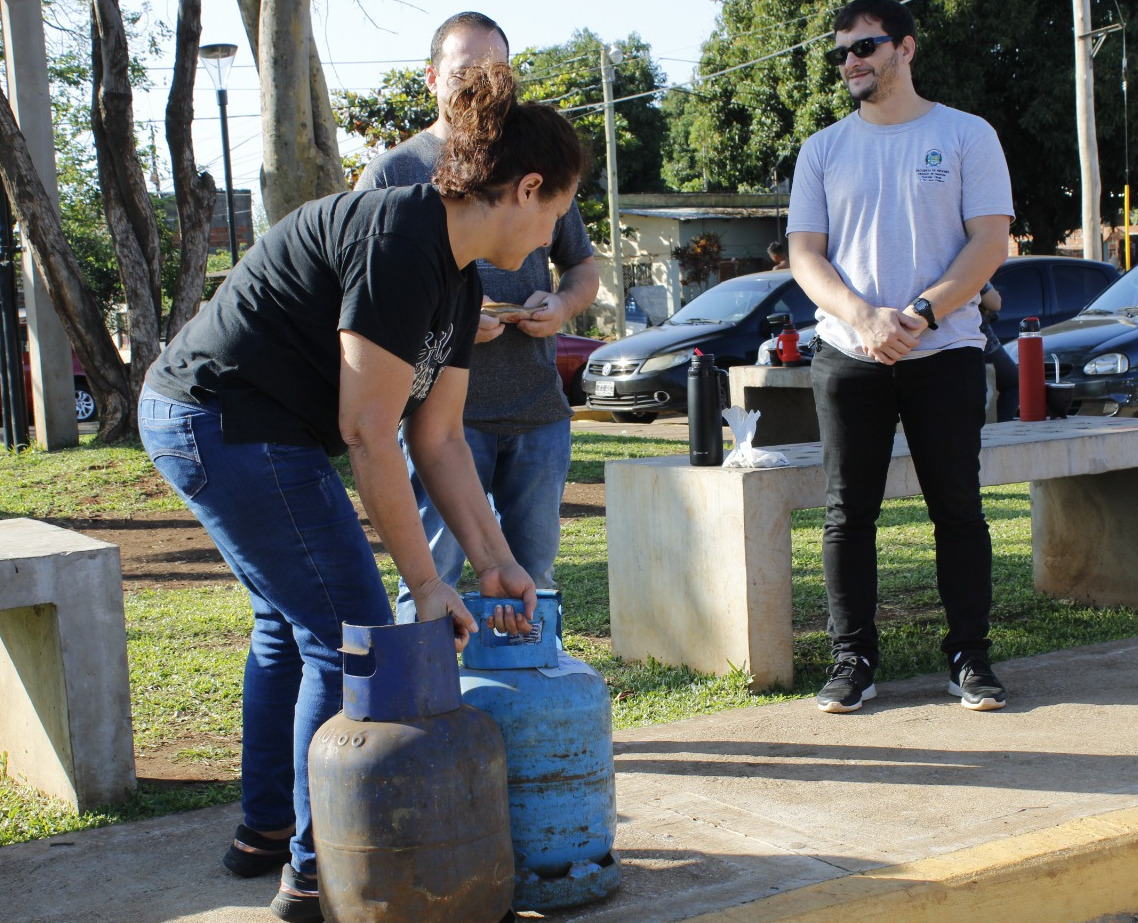 “Ahora Gas” registró la venta de más de 450 garrafas en Posadas