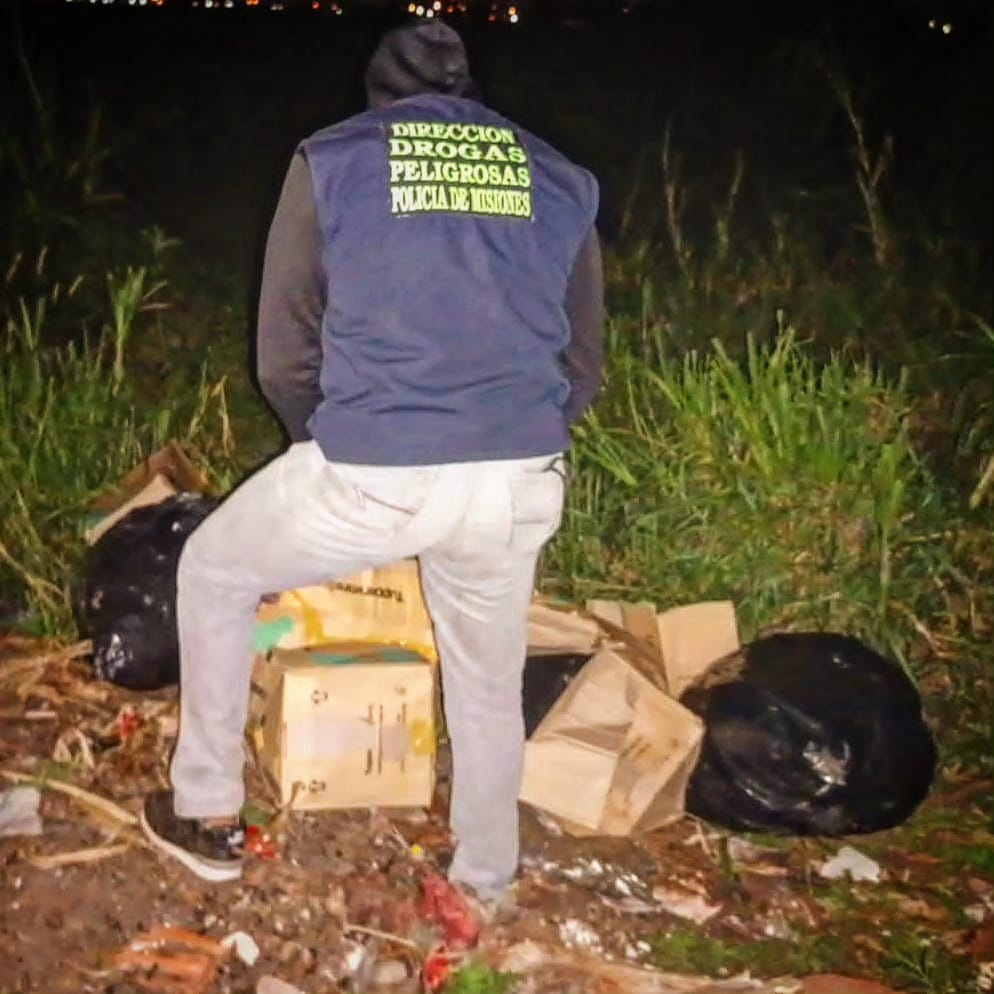 Posadas: encontraron marihuana valuada en más de $7 millones tras operación encubierta