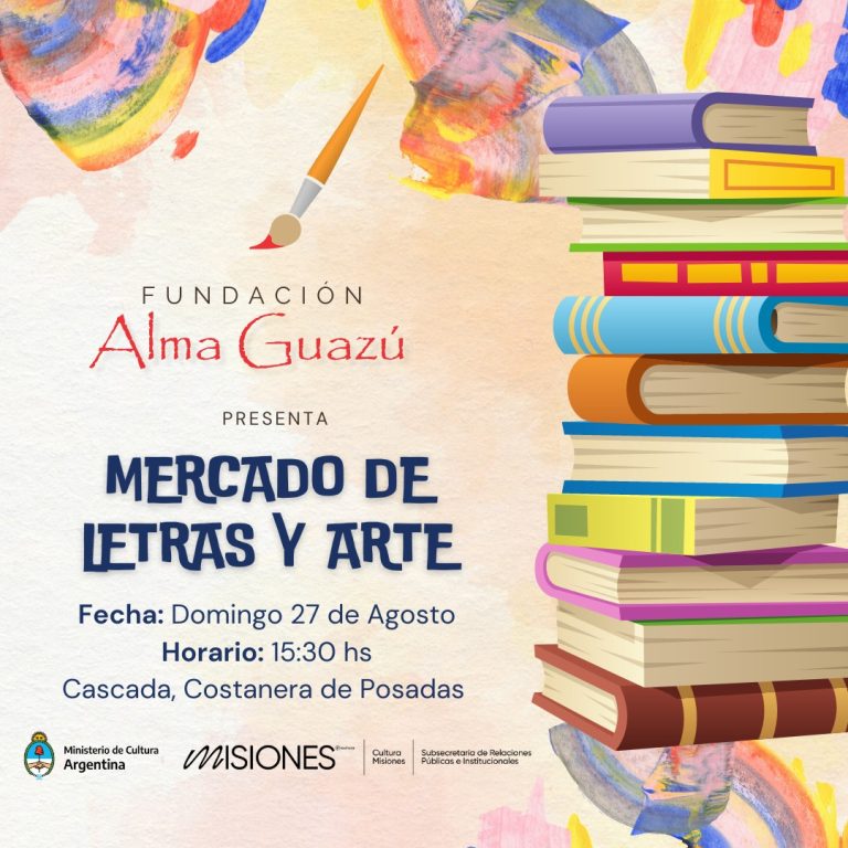 El "Mercado de Letras y Arte" desembarca este domingo en la Costanera posadeña