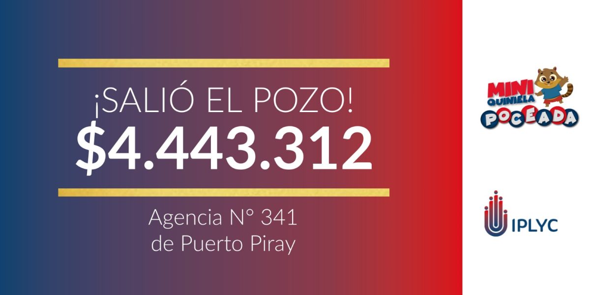 Apostó en Puerto Piray y ganó más de $4 millones con la Mini Poceada 1 2 - Mini poceada PPiray 1 - 1