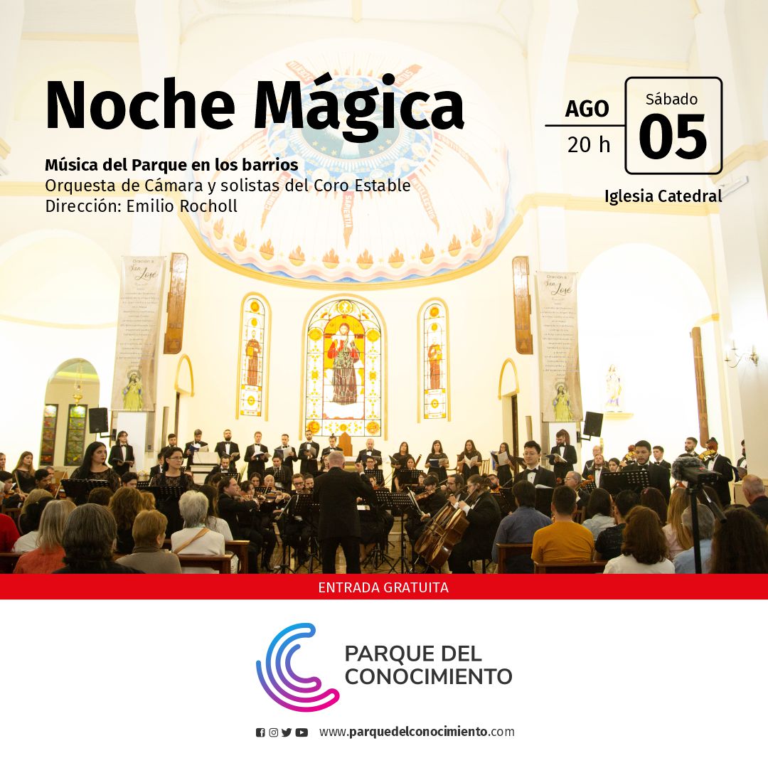 Este sábado brindarán un concierto sinfónico en la Catedral de Posadas