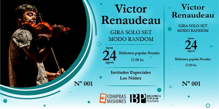 El violinista cordobés Víctor Renaudeau vuelve a Misiones 1 2 - Violinista1 - 1