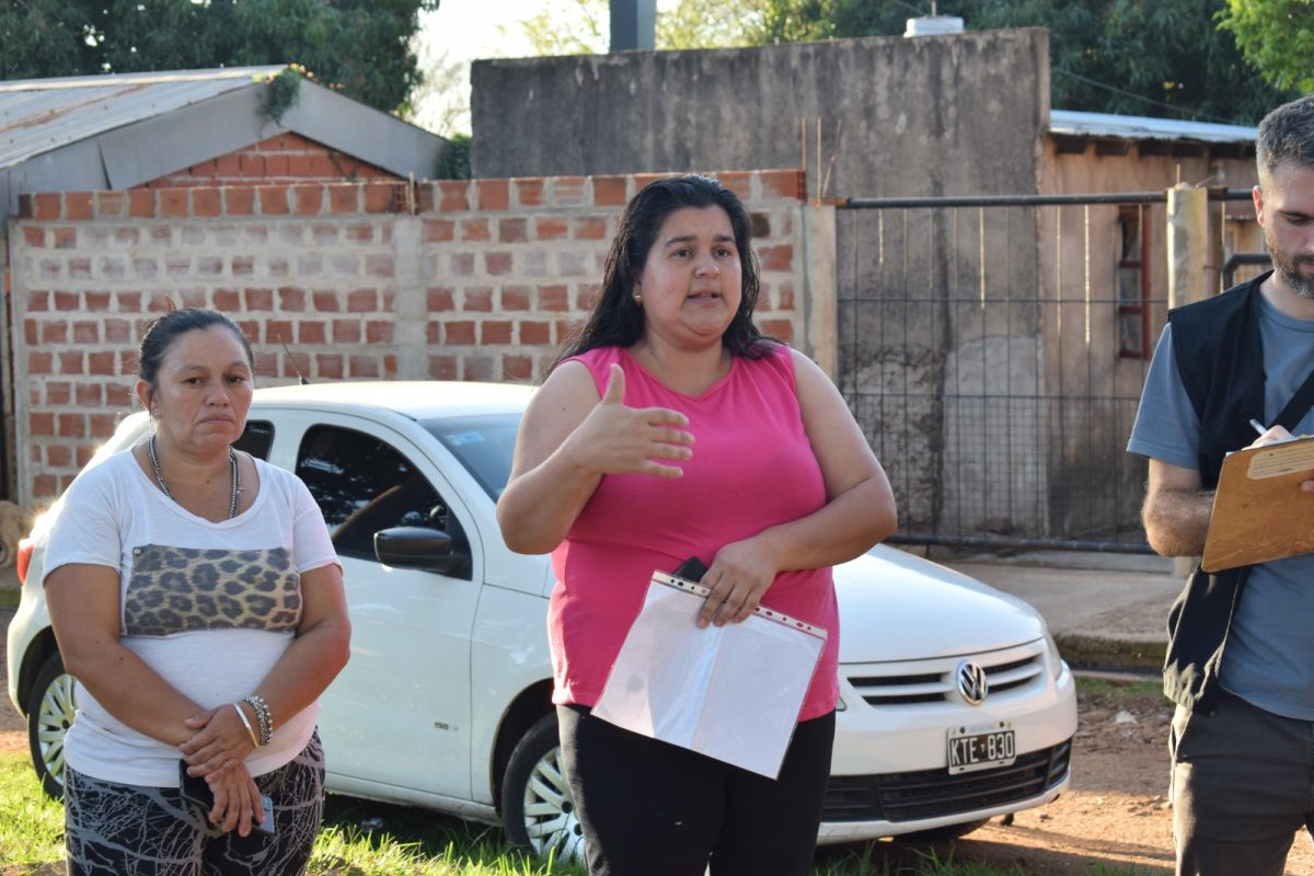 Vecinos de la chacra 181 de Posadas se reunieron con Penayo y plantearon demandas