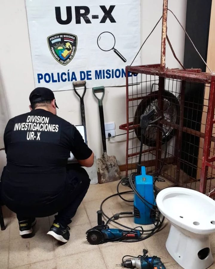 detenidos por robos 5 - 5