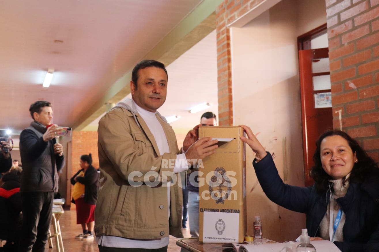 PASO 2023: votó Herrera y pidió a los misioneros que se “vuelquen a las urnas”