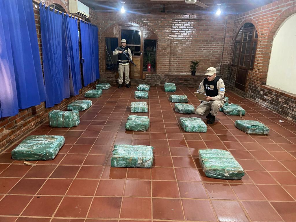 Secuestraron 415 kilos de marihuana en Eldorado y Posadas