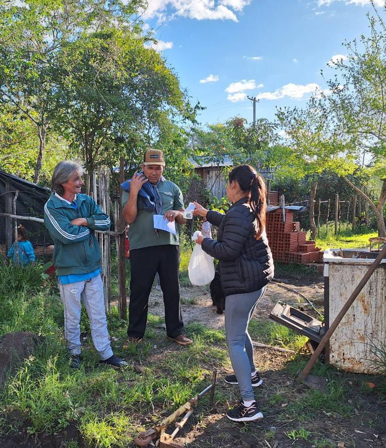 El IFAI capacitó en huertas agroecológicas a vecinos de Candelaria