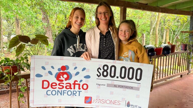 La ganadora N° 104 del Desafío Confort destinará fondos para los estudios universitarios de su hija