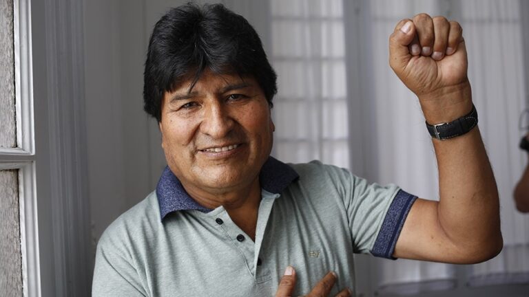 Evo Morales: "Otra vez hay que salvar a Bolivia"