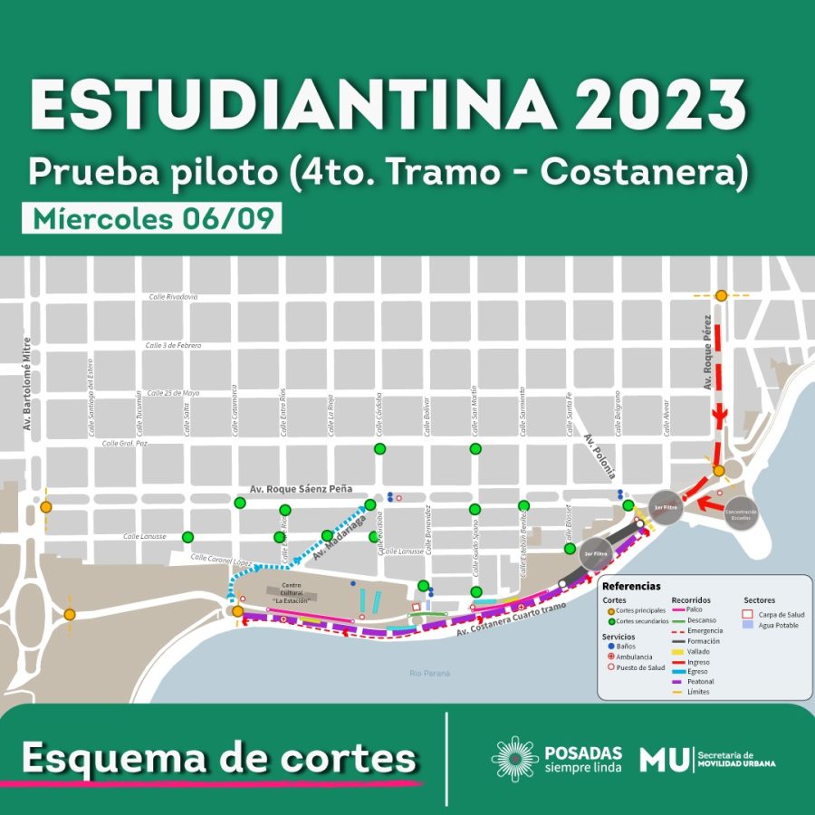 Conocé los horarios de las escuelas para la segunda prueba piloto de la Estudiantina 2023 1 2 - Horarios segunda prueba piloto estudiantina 4 - 1