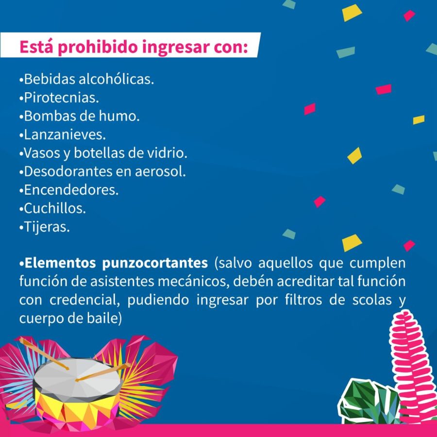 Estudiantina posadeña 2023: conocé los cortes previstos y recomendaciones 3 6 - IMG 20230920 WA0047 - 5