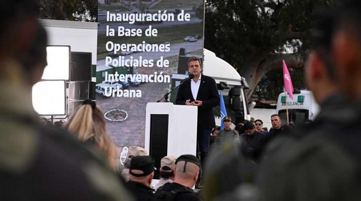 Massa aseguró que si gana la presidencia le devolverá la paz a Rosario
