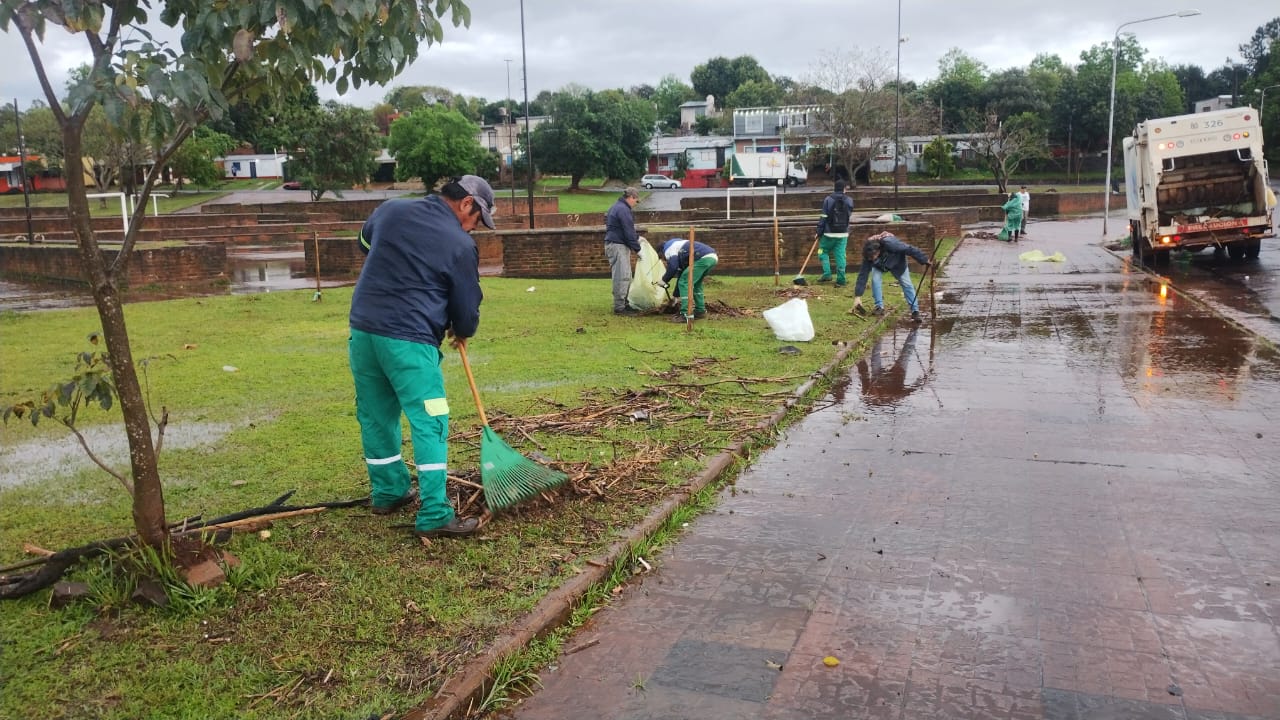 Frente a las intensas lluvias, se refuerza la asistencia y continúan las operativos