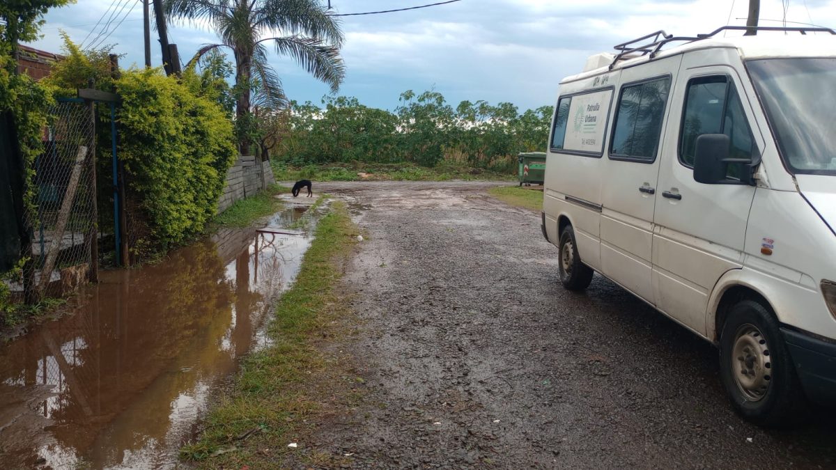 Intensificaron la asistencia integral en los barrios de Posadas tras las fuertes lluvias
