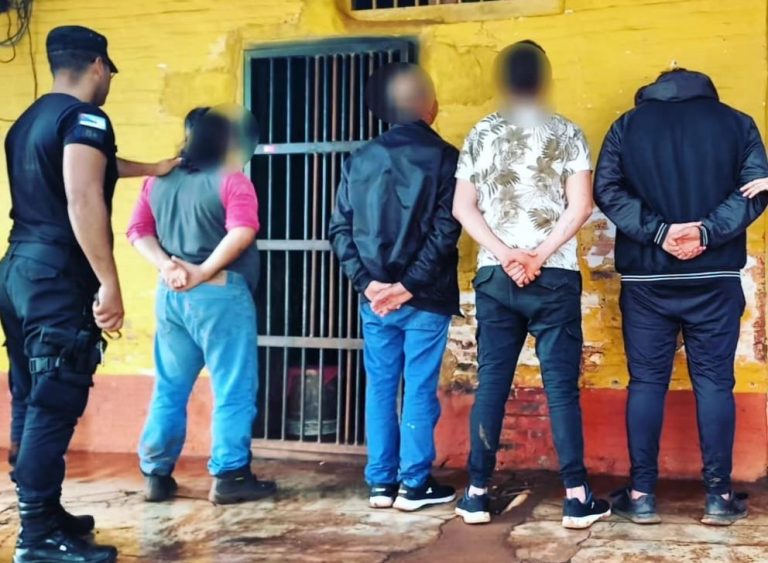 Prófugo por homicidio fue detenido junto a tres cómplices cuando intentaba escapar hacia Brasil