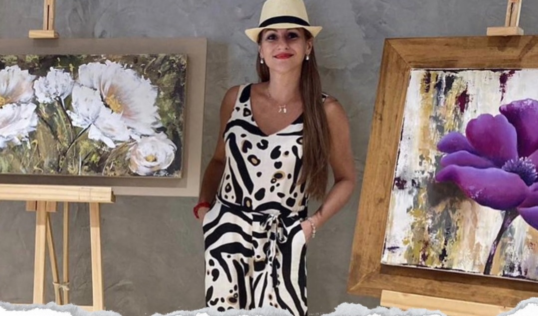 Vanessa Cidade expone sus obras en el Instituto Misionero del Cáncer