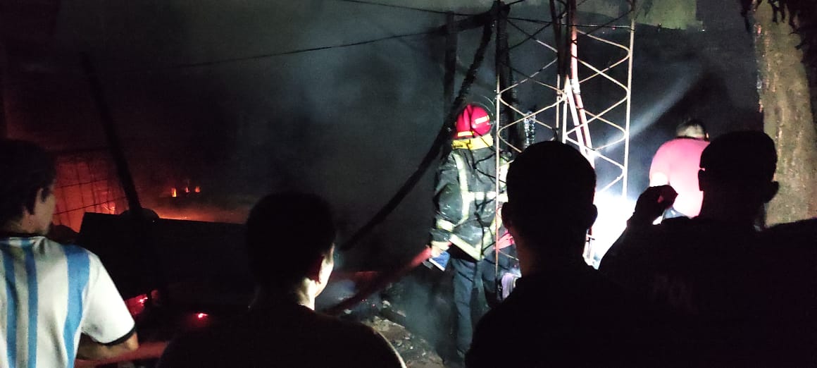 Incendio causó daños materiales en una vivienda de Posadas