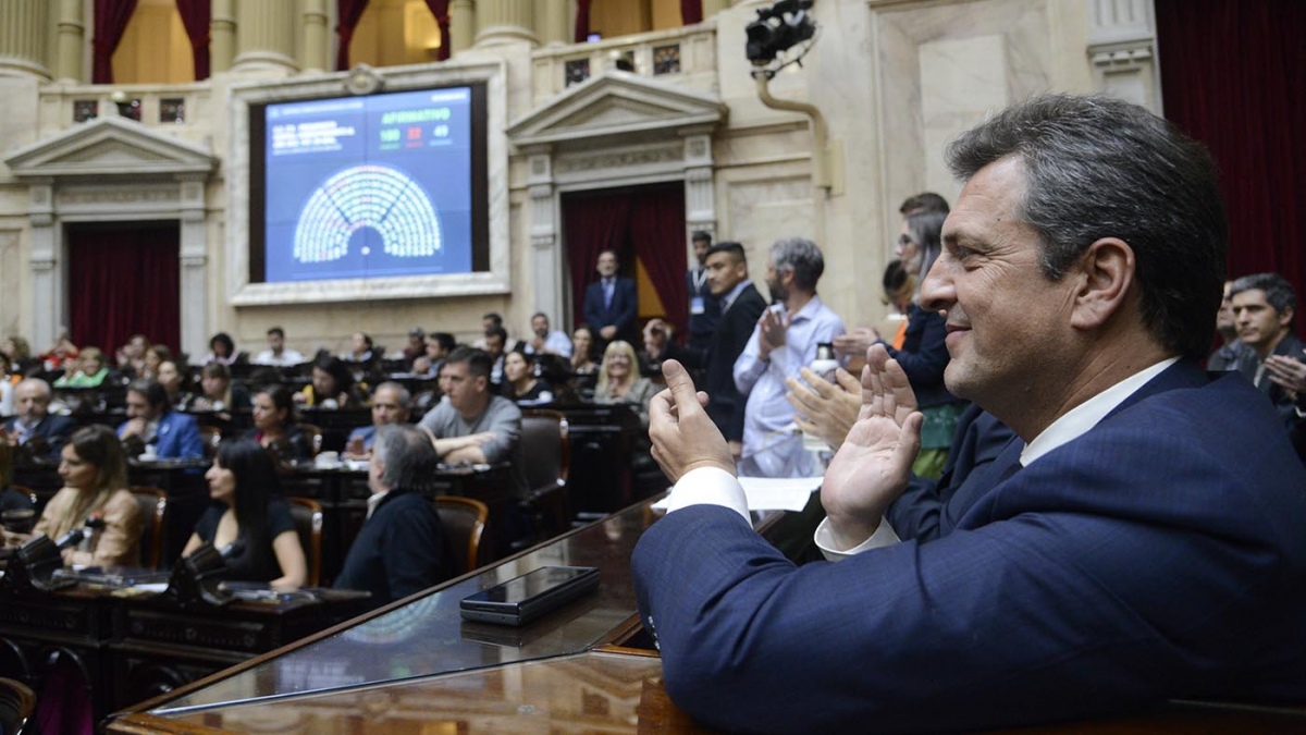 congreso con massa