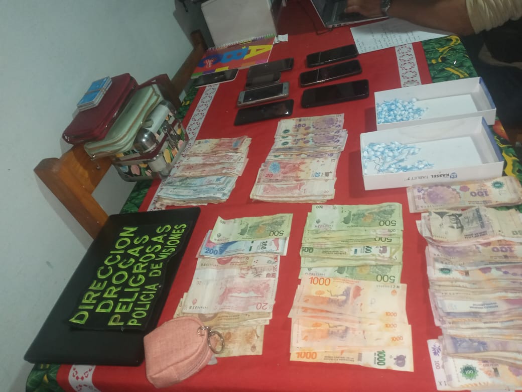 Narco pareja fue detenida con 118 dosis de cocaína para la venta en Posadas