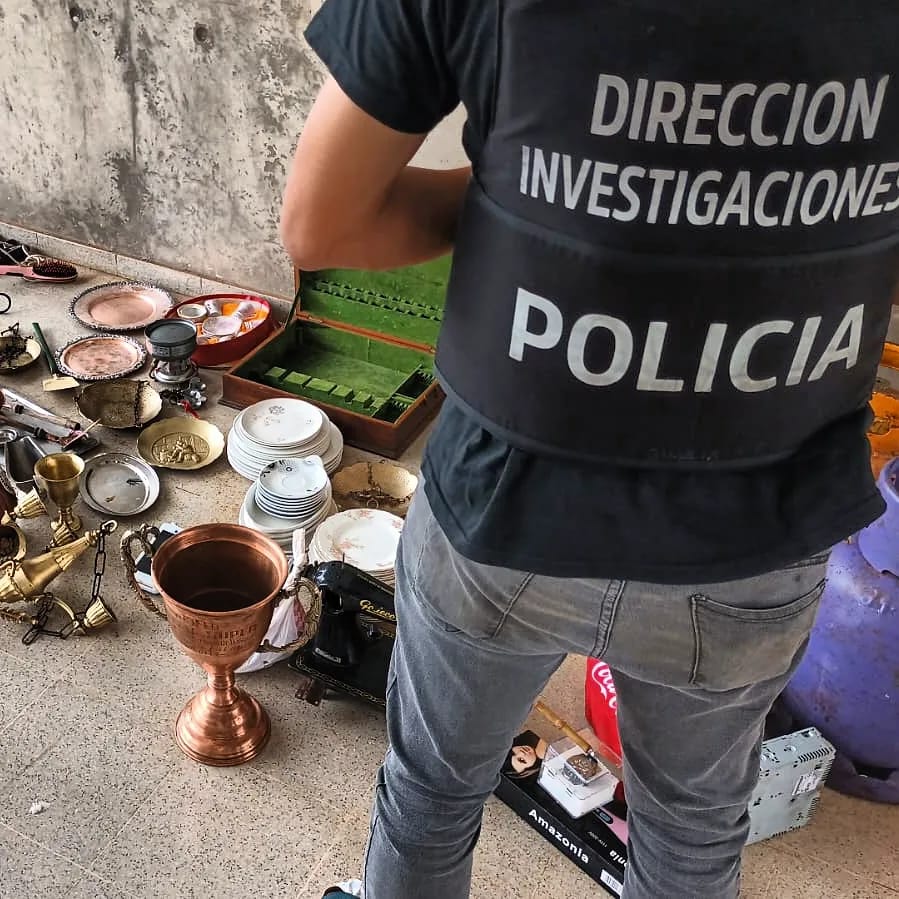 Investigación policial reveló conexiones criminales en múltiples casos de robos en Posadas 7 14 - elementos recuperados 7 - 13