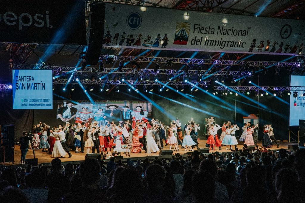 Comenzó la 43ª edición de la Fiesta Nacional del Inmigrante en Oberá