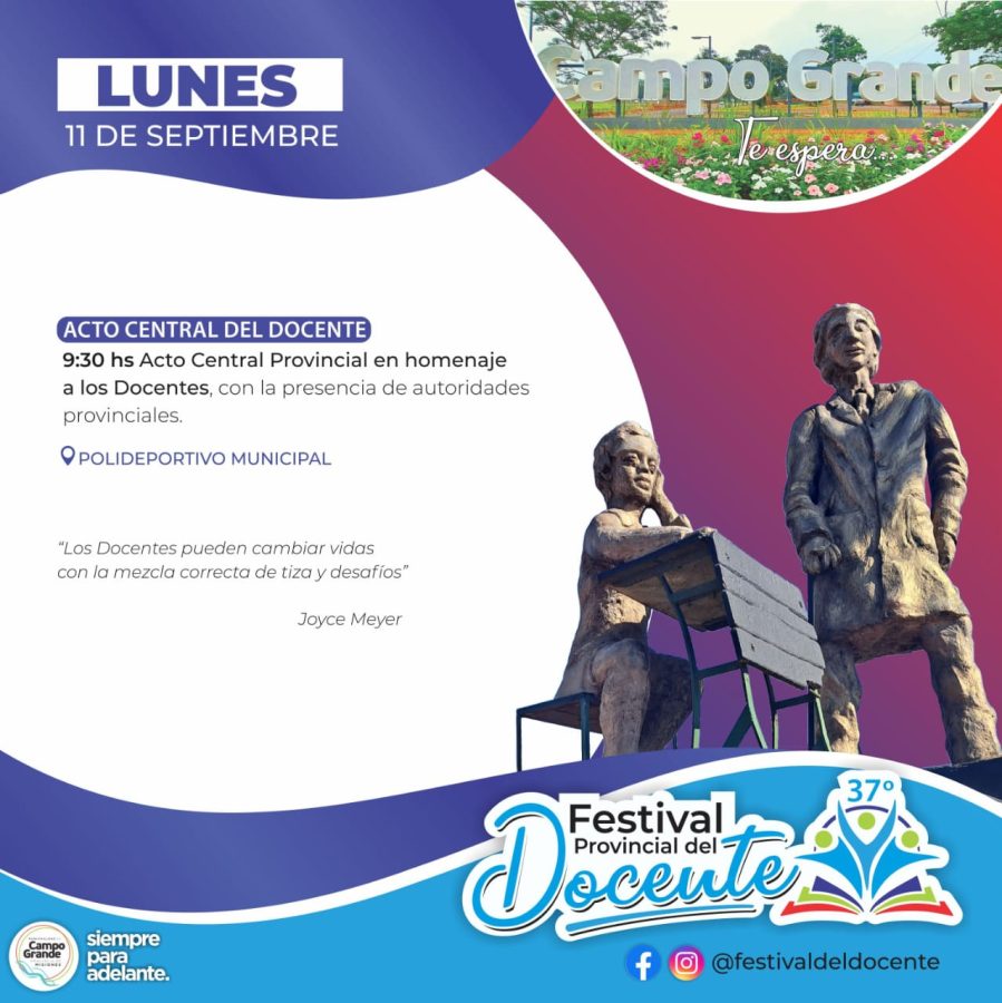 fiesta docente campo grande 3 - 7