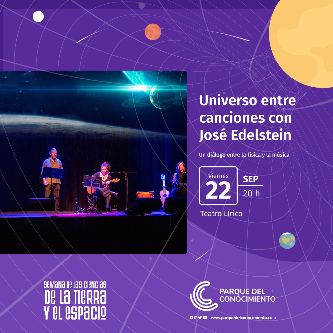 Este viernes, el Teatro Lírico presenta Universo entre Canciones", la ciencia contada con música