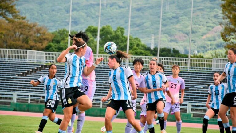 La selección argentina de fútbol femenino igualó sin goles ante Japón en un amistoso