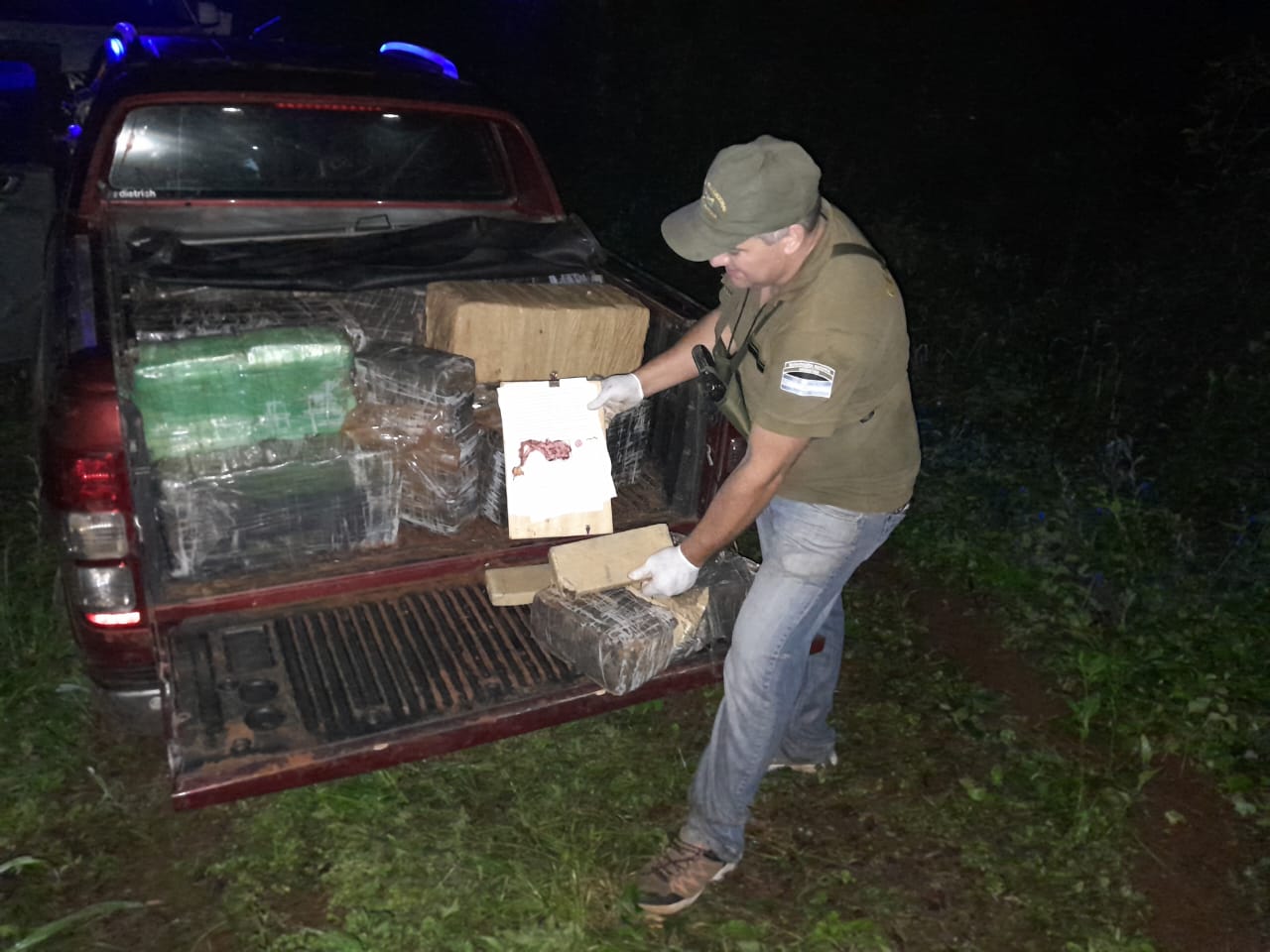 Zona norte: en un operativo cerrojo frustran el traslado de 2.635 kilos de marihuana