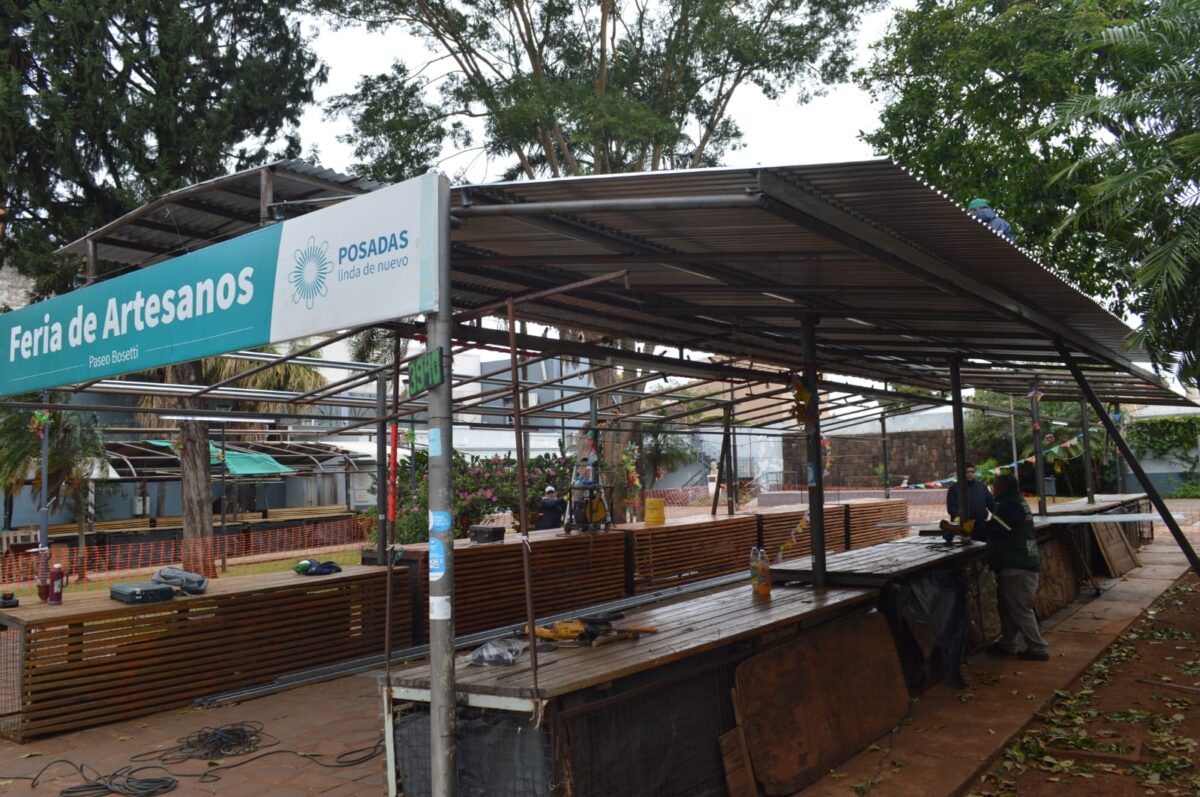 Renovarán el Paseo Bosetti de Posadas