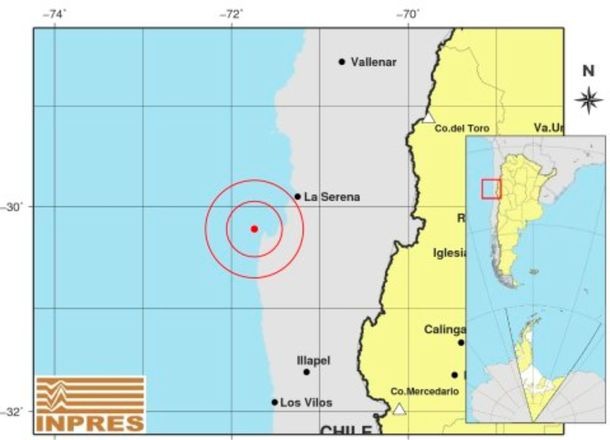Fuerte sismo de 6.6 afectó a Chile y se sintió en San Juan y Mendoza