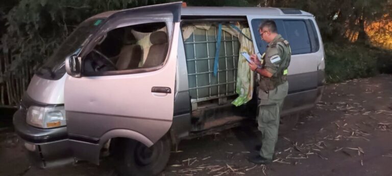 Incautaron casi mil litros de combustible ilegal en Iguazú