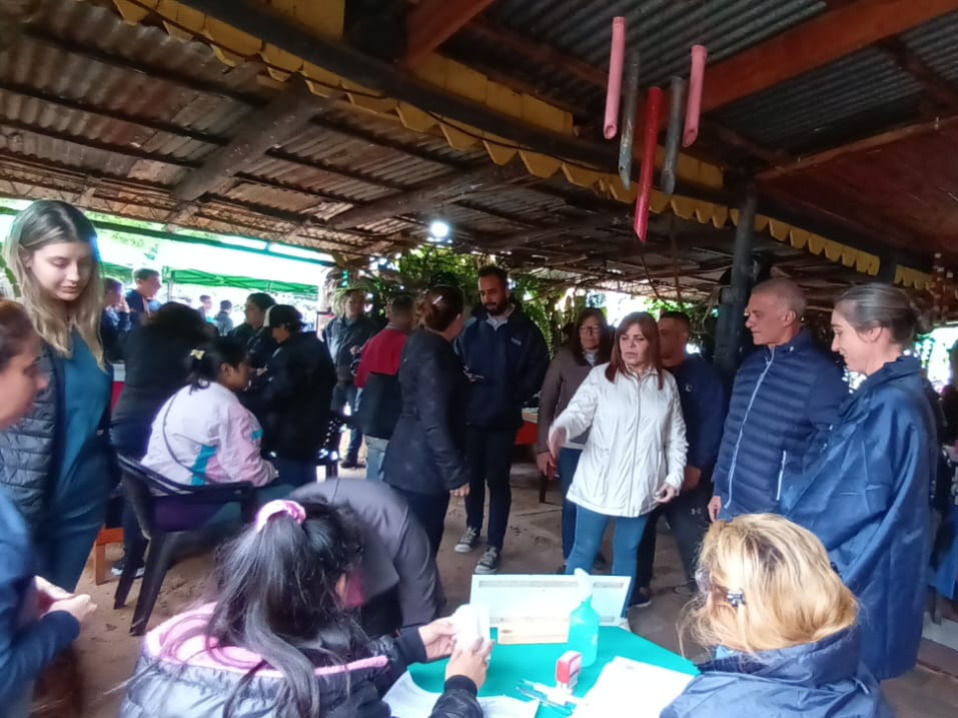 Más de 300 vecinos del barrio Villa Bonita accedieron a diversos servicios de salud y bienestar