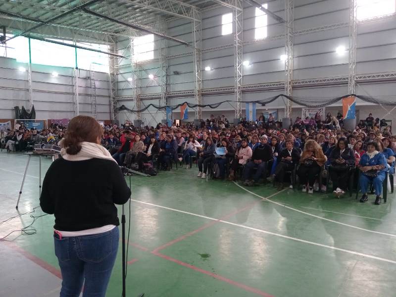 Adriana Martinez convencion agentes sanitarios 2