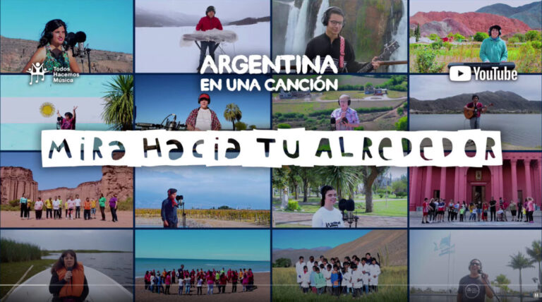 “Argentina en una canción”, todas las provincias unidas por artistas con diferentes discapacidades