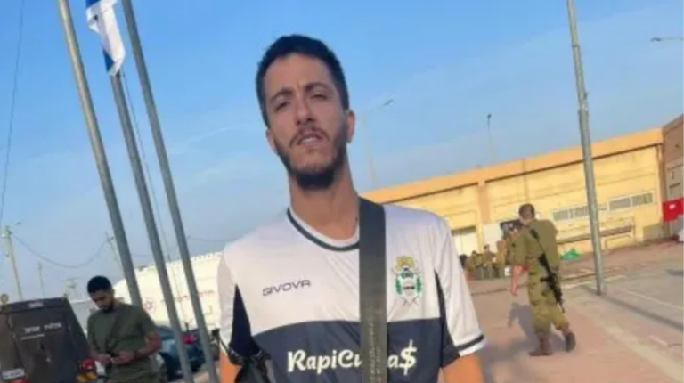 Un argentino combate en Israel con la camiseta de Gimnasia de La Plata