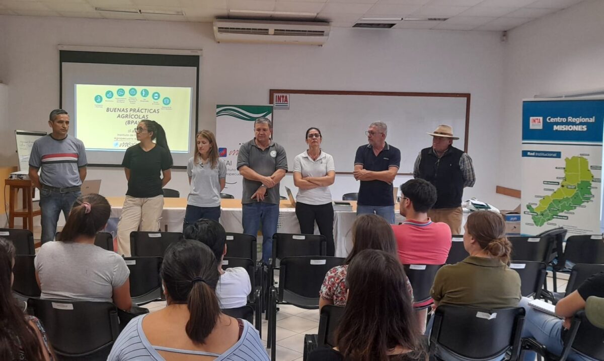 El IFAI capacitó en buenas prácticas agrícolas a productores en Eldorado