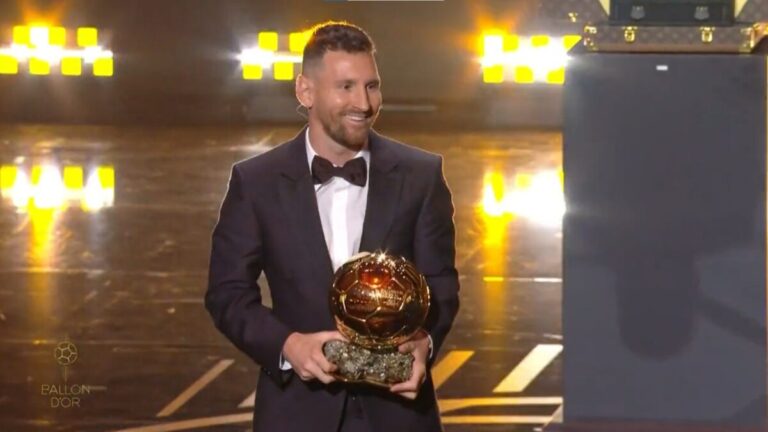 Lionel Messi ganó su octavo Balón de Oro y continúa haciendo historia